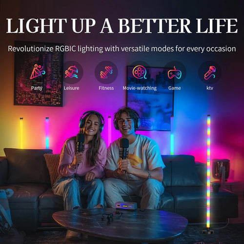 SmartGlow™ RGB Corner Floor Lamp
